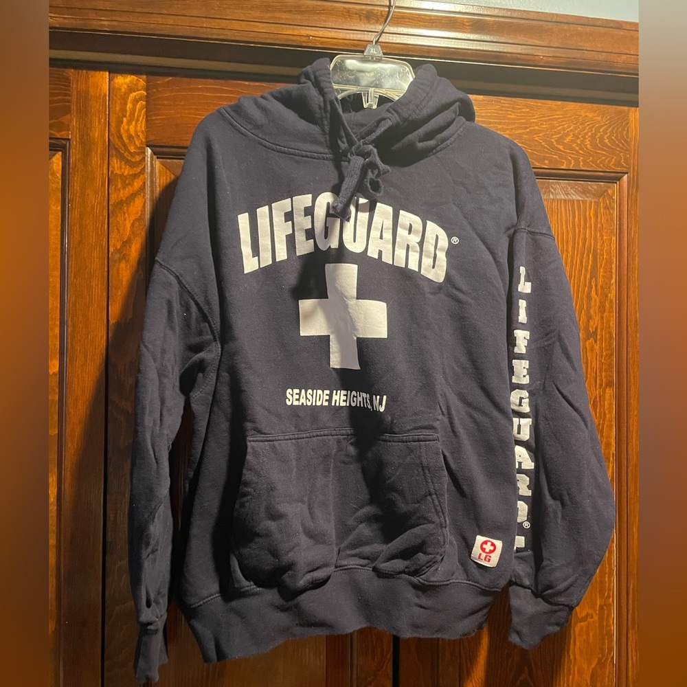 Blue Lifeguard Hoodie